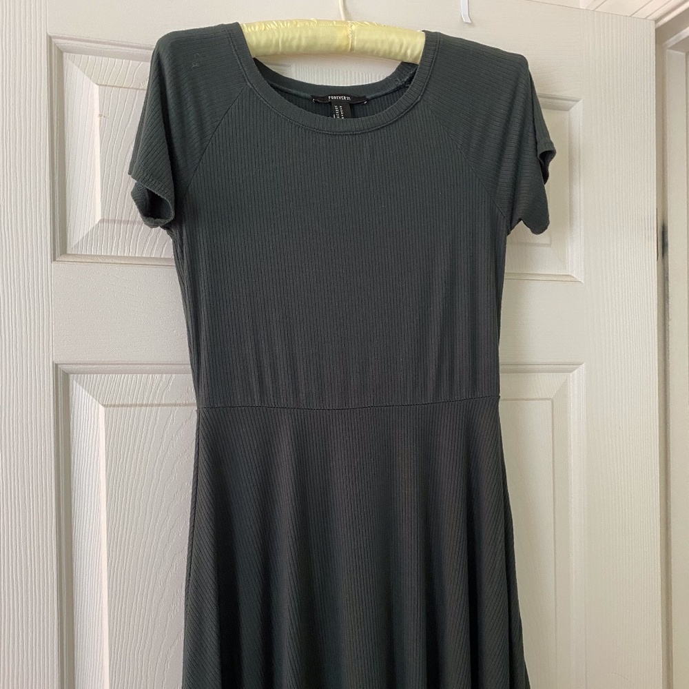 Green Skater Dress Size M!